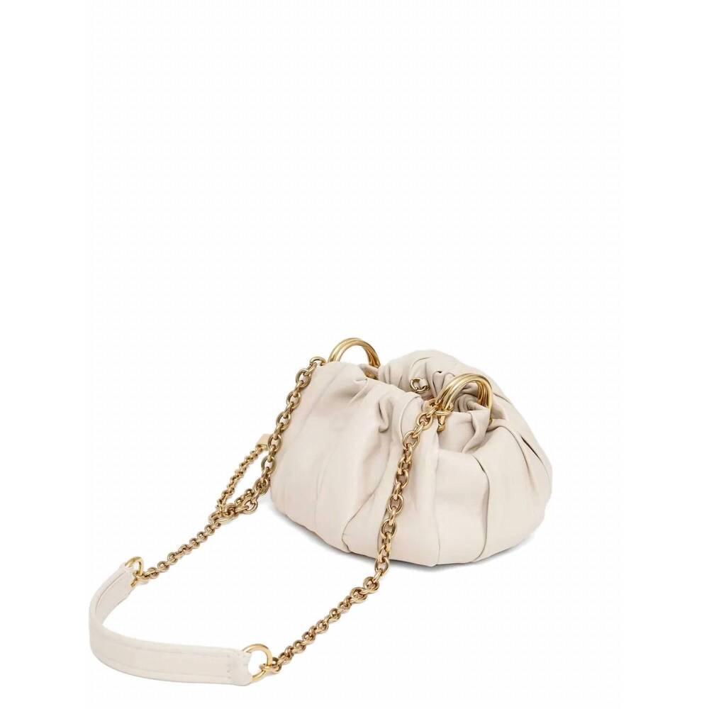 NEW CHLOE women's plisse shoulder bag in milk - Picture 3 of 4